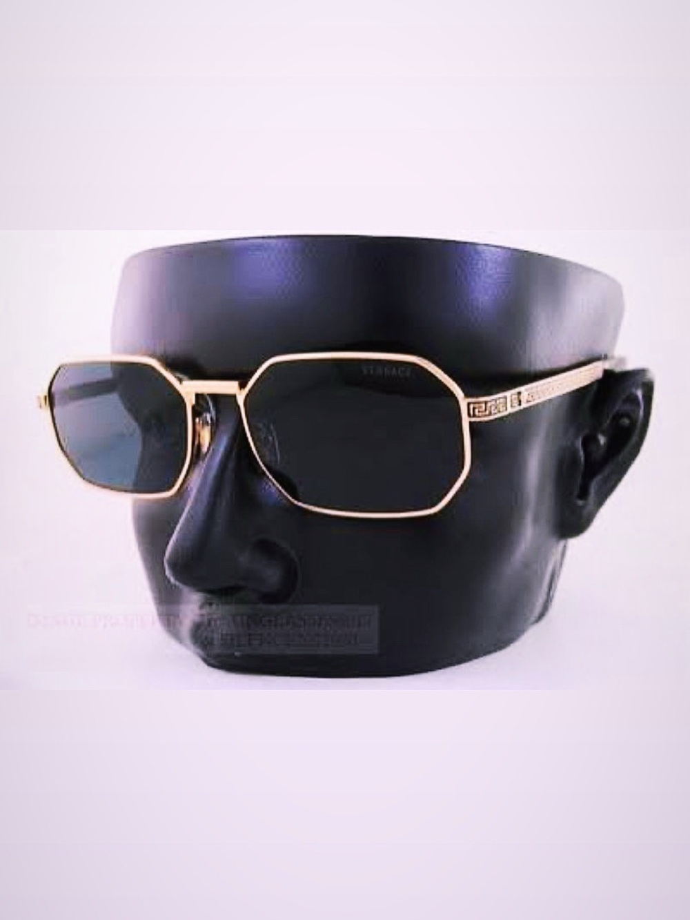 Versace VE2297 1002/69 Men’s Square Gold Metal Tinted UV400 145 New